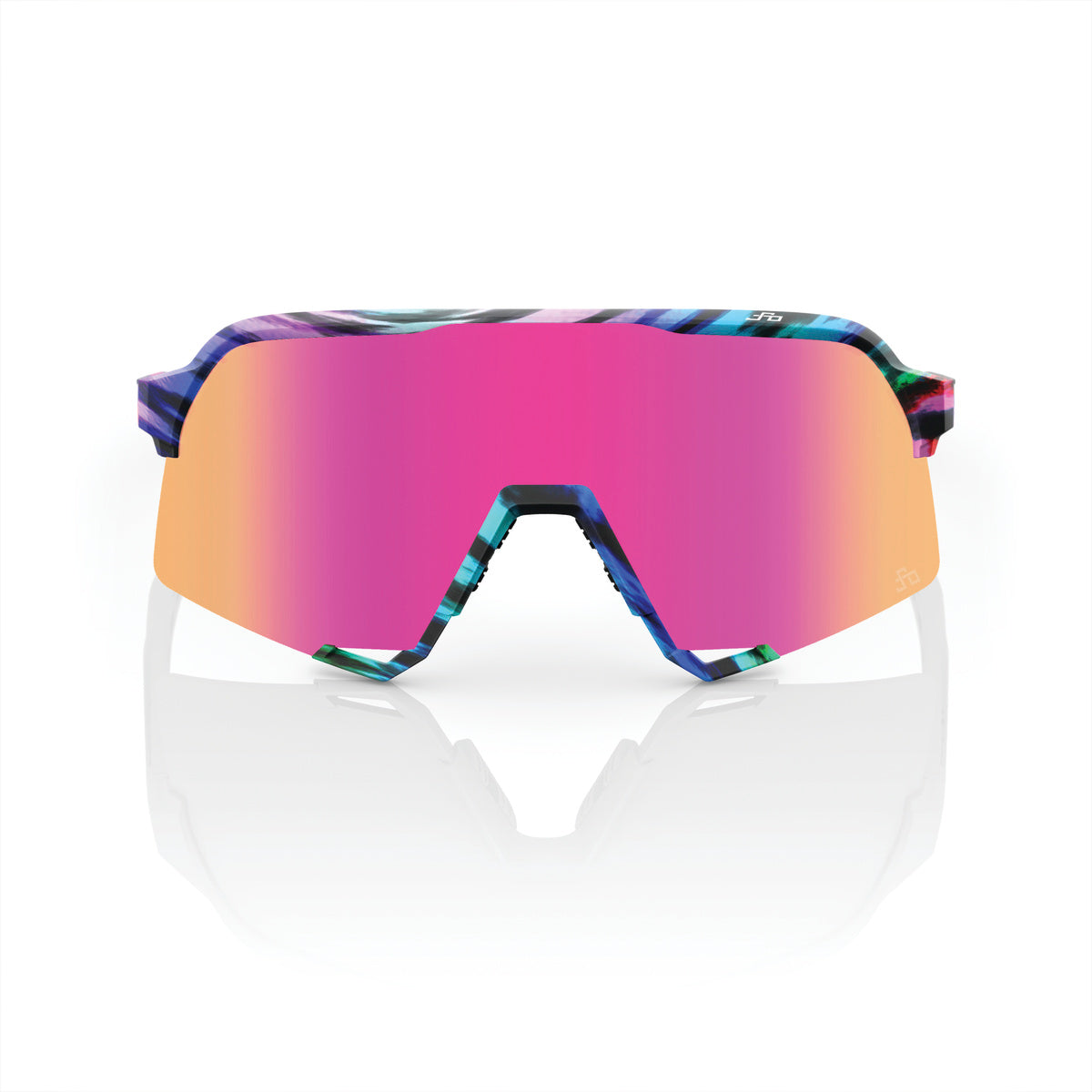 S3 - Peter Sagan LE Soft Tact Tie Dye - Purple Multilayer Mirror Lens